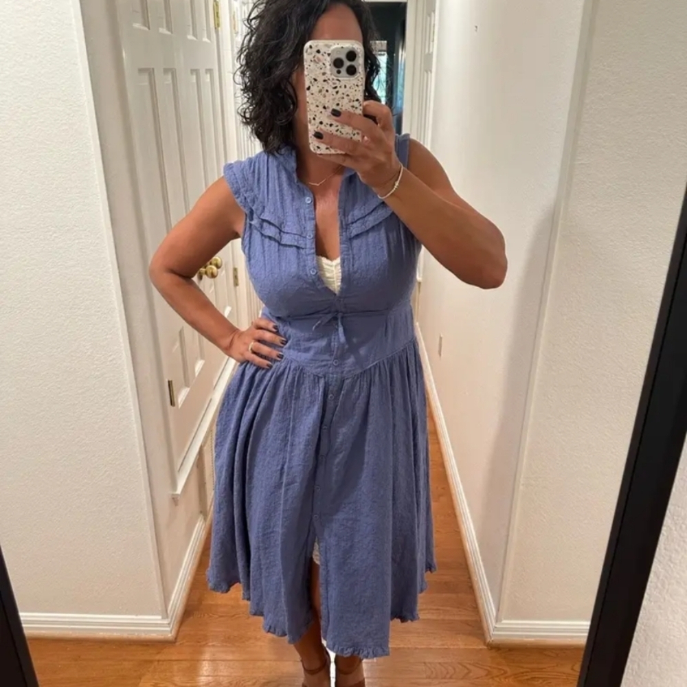 Pamela Love Lavender Midi Dress - Picture 2 of 16